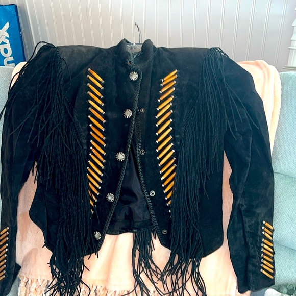 Suede western jacket - Picture 2 of 5